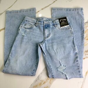 Art Class Light Blue flare low rise
fitted hip & thigh Jeans